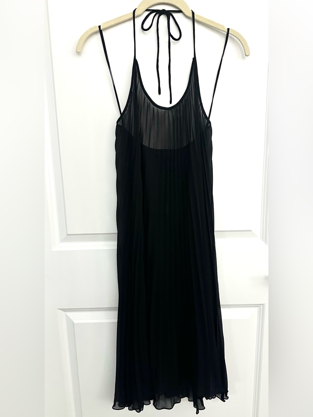 Dolce and Gabbana Pleated Swim Cover Up Small